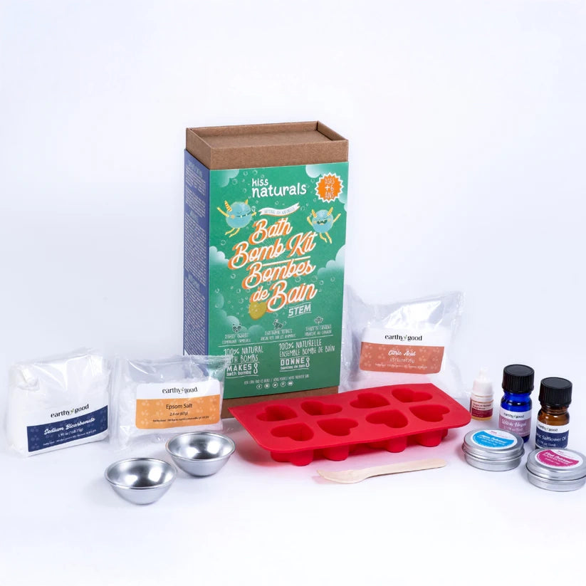 Kit de bombes de bain DIY Kiss Naturals pour enfants