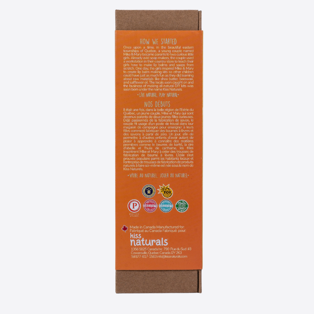 Kiss Naturals DIY Lip Balm Kit for Kids