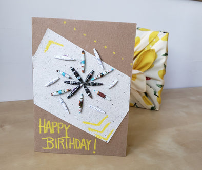 Making Greeting Cards from Recycled Materials