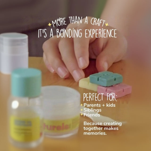 Kiss Naturals DIY Lip Balm Kit for Kids | Natural Craft Gift, Ages 6-12 | Plastic-Free, Made in Canada