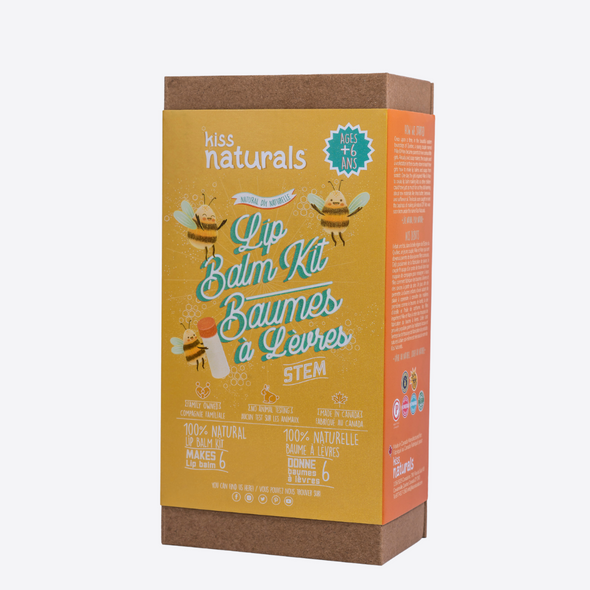 Kit de baume à lèvres DIY Kiss Naturals pour enfants