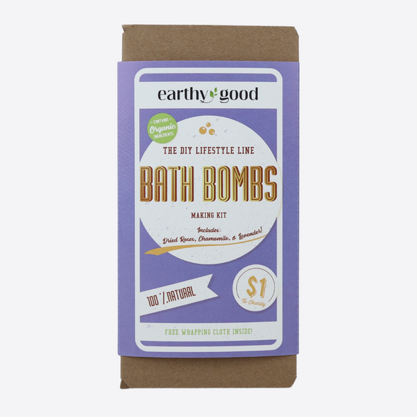 Kit de bombes de bain DIY Earthy Good