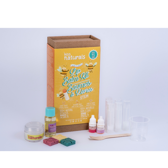 Kit de baume à lèvres DIY Kiss Naturals pour enfants