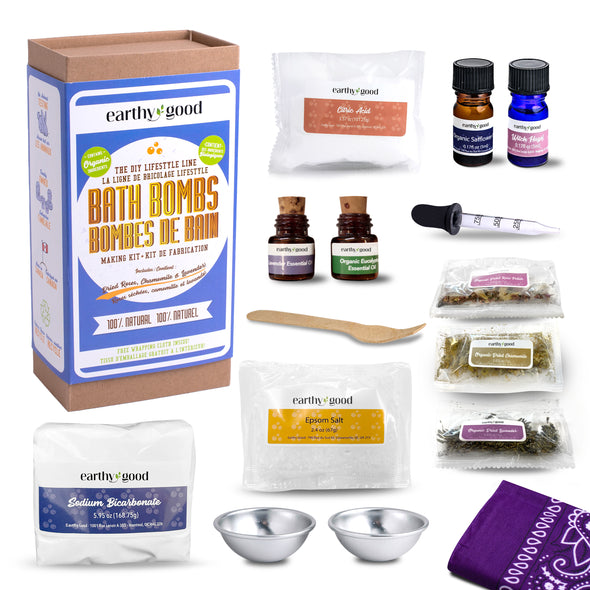 Earthy Good DIY Bath Bomb Kit