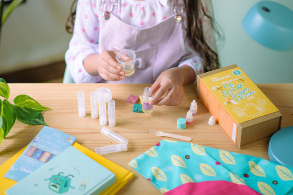 Kit de baume à lèvres DIY Kiss Naturals pour enfants