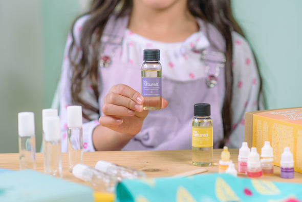 Kit de brillant à lèvres DIY Lava Kiss Naturals pour enfants