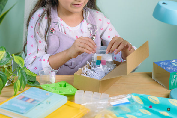 Kit de savon à la glycérine DIY Kiss Naturals pour enfants