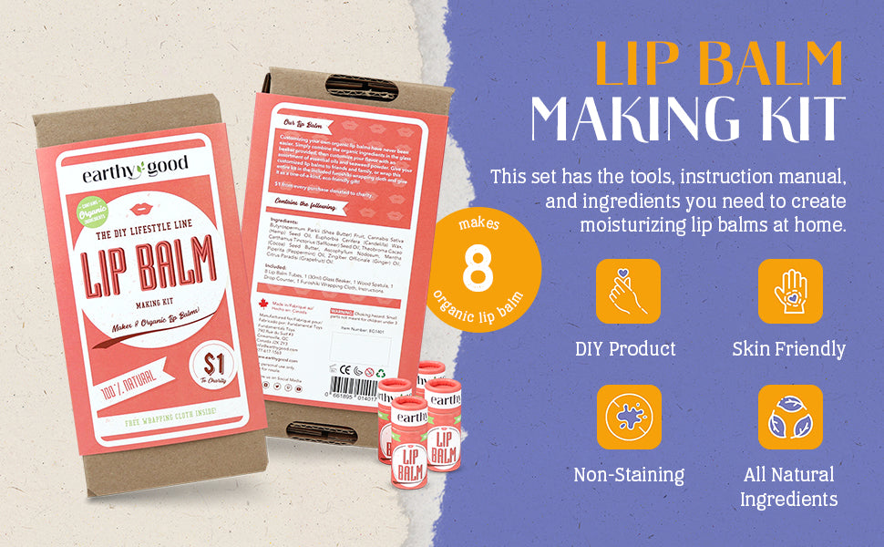 Earthy Good DIY Lip Balm Kit
