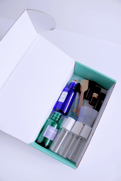 Inside the Kiss Naturals lava lip gloss kit