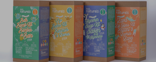 24 kits d'artisanat Kiss Naturals (sans présentoir)