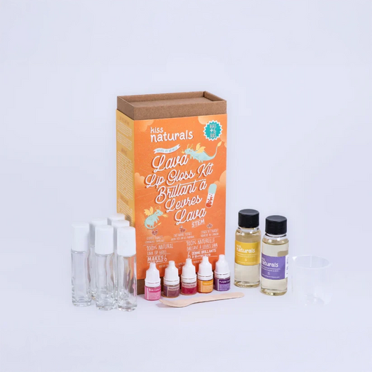 Kiss Naturals DIY Lava Lip Gloss Kit for Kids