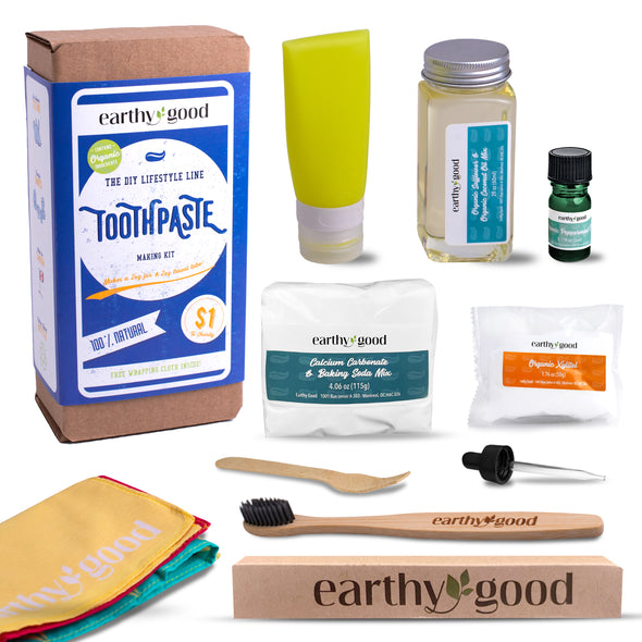 Earthy Good DIY Toothpaste Kit