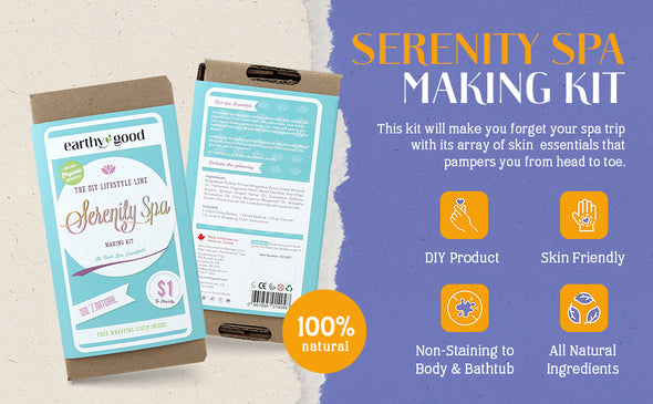 Earthy Good DIY Serenity Spa Kit