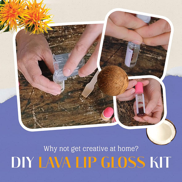 Ultimate Gift Set- Kiss Naturals Lava Lip Gloss & Glycerin Soap and Earthy Good Bath Bomb Kits