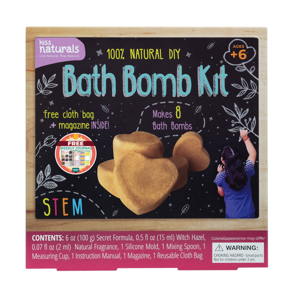 Kiss Naturals fait beaucoup de kit de fabrication de bombes de bain (vente en gros)