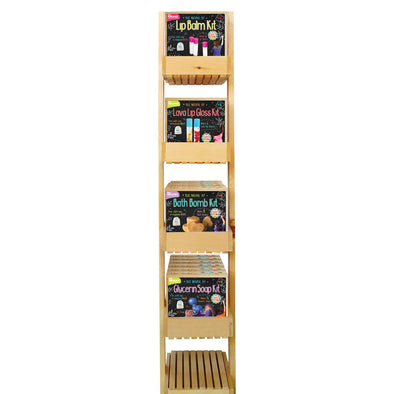 48 Kiss Naturals Craft Kits with Wood Display (Wholesale)