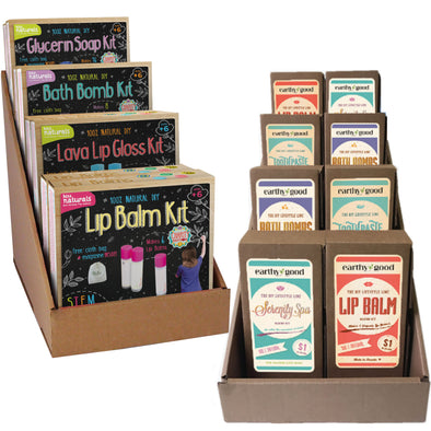 Promo Can't Decide - Essayez les deux gammes (livrées avec 16 kits de bricolage Earthy Good et 16 Kiss Naturals)