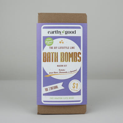 Coffret de 6 kits de bombes de bain Earthy Good DIY (vente en gros)