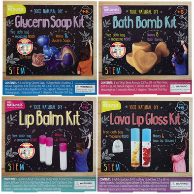 24 kits d'artisanat Kiss Naturals (sans présentoir)